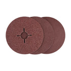 Bosch fibre sanding disc set for angle grinders, aluminium oxide 36 - 100, 12 pc - image 01