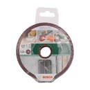 Bosch fibre sanding disc set for angle grinders, aluminium oxide 36 - 100, 12 pc - image 02