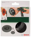 Sanding pad for drills, clamping system, 125 mm-2
