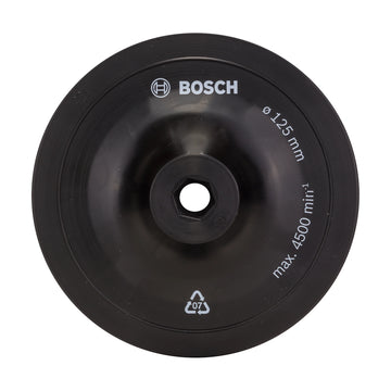 Sanding pad for drills, clamping system, 125 mm - image 01