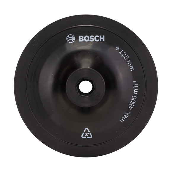 Sanding pad for drills, clamping system, 125 mm - image 01