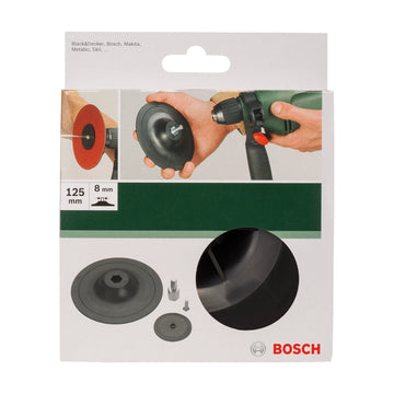 Sanding pad for drills, clamping system, 125 mm - image 02