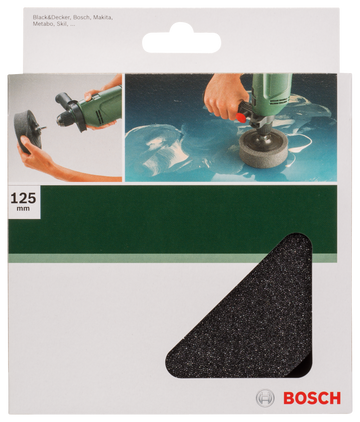 Polishing sponge clamped, 125mm - 0