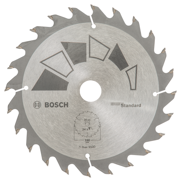 Bosch Circular saw blade STANDARD 160 x 20/16, 24