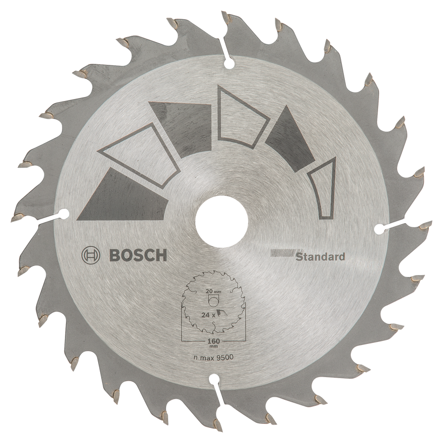 Bosch Circular saw blade STANDARD 160 x 20/16, 24