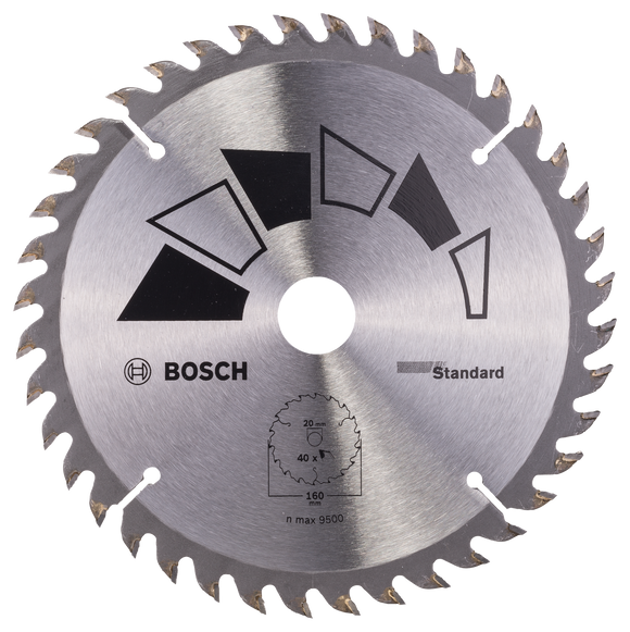 Bosch Circular saw blade STANDARD 160 x 20, 40