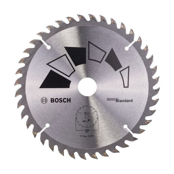 Bosch Circular saw blade STANDARD 160 x 20, 40 - image 01