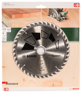 Bosch Circular saw blade STANDARD 190 x 30/24, 40 - 0