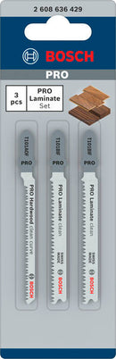 PRO Laminate Set, T-Shank, 3 pcs-2