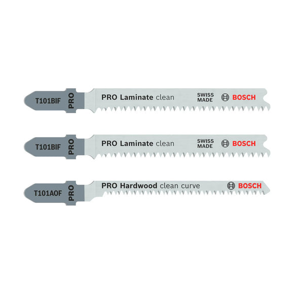 PRO Laminate Set, T-Shank, 3 pcs - image 01