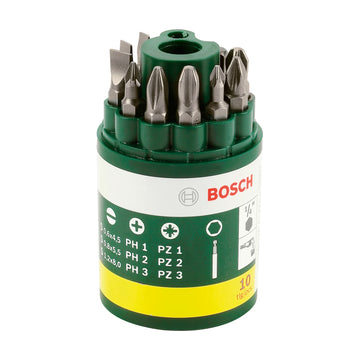 Bosch 10pc Screwdriver set PH, PZ, Slotted - image 01