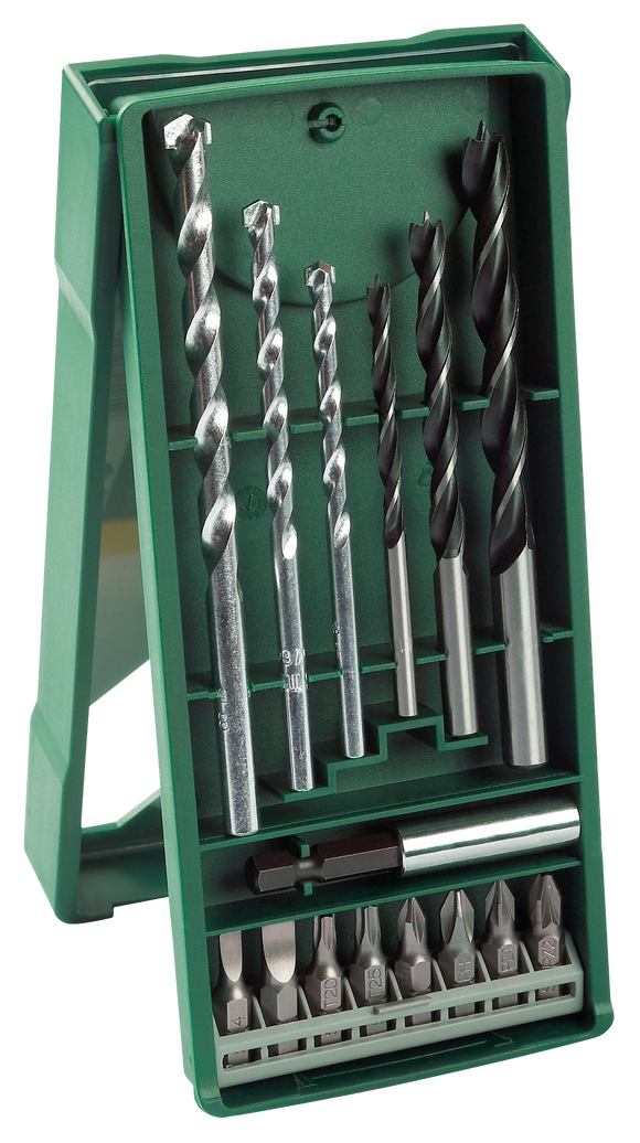 Bosch 15pc Mini-X-Line Mixed Drill & Screwdriver set