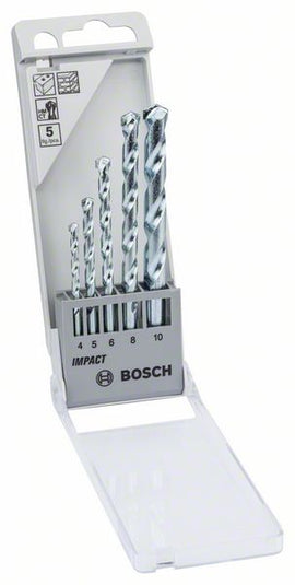 Bosch 5-piece CYL-1 masonry drill bit set 4/5/6/8/10 mm - 0