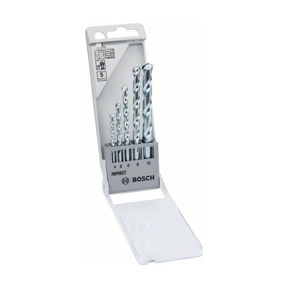 Bosch 5-piece CYL-1 masonry drill bit set 4/5/6/8/10 mm - image 02