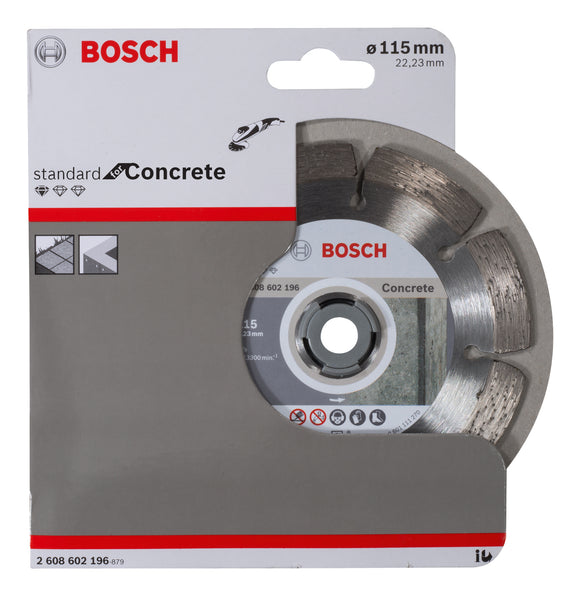 Bosch Standard for Concrete 115 x 22,23 x 1,6 segmented