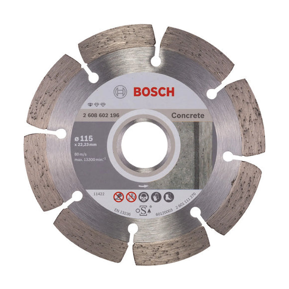 Bosch Standard for Concrete 115 x 22,23 x 1,6 segmented - image 01