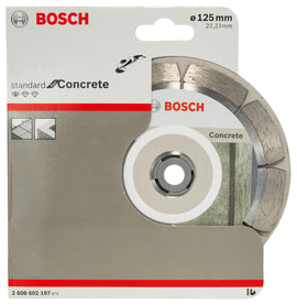 Bosch Standard for Concrete 125 x 22,23 x 1,6 x 10 segmented - 0