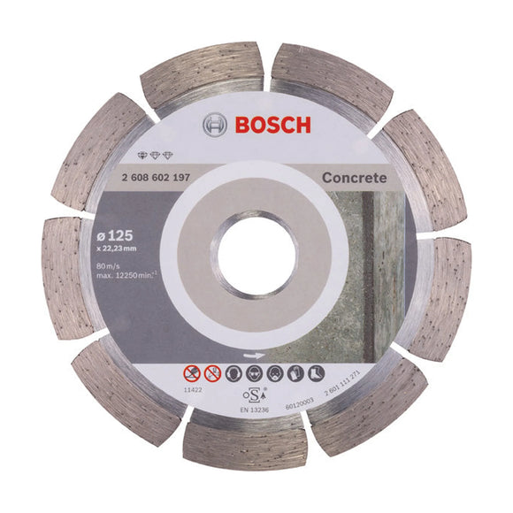 Bosch Standard for Concrete 125 x 22,23 x 1,6 x 10 segmented - image 01
