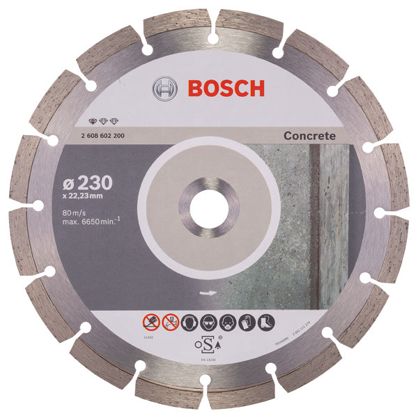 Bosch Standard for Concrete 230 x 22,23 x 2,3 x 10 segmented
