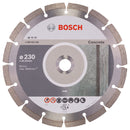 Bosch Standard for Concrete 230 x 22,23 x 2,3 x 10 segmented-1