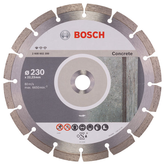 Bosch Standard for Concrete 230 x 22,23 x 2,3 x 10 segmented