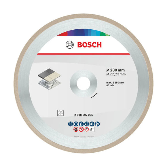 Bosch Standard for Ceramic 230 x 22,23 x 1,6 x 7 continuous rim - image 01
