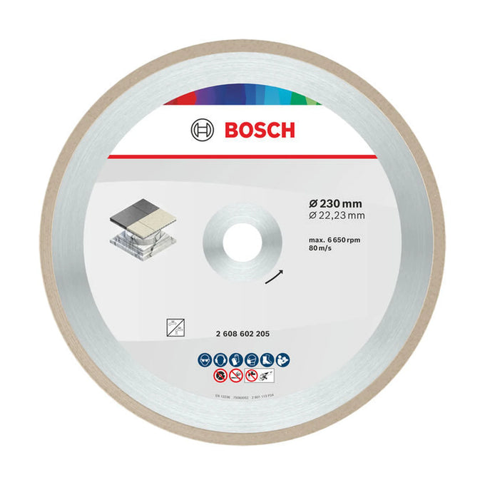 Bosch Standard for Ceramic 230 x 22,23 x 1,6 x 7 continuous rim - image 01