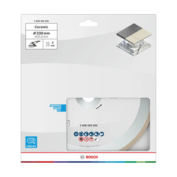 Bosch Standard for Ceramic 230 x 22,23 x 1,6 x 7 continuous rim - image 02