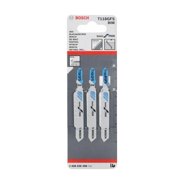 BIM T 118 GFS Basic for INOX, 3 pc (tooth spacing 0.8 mm) - image 02