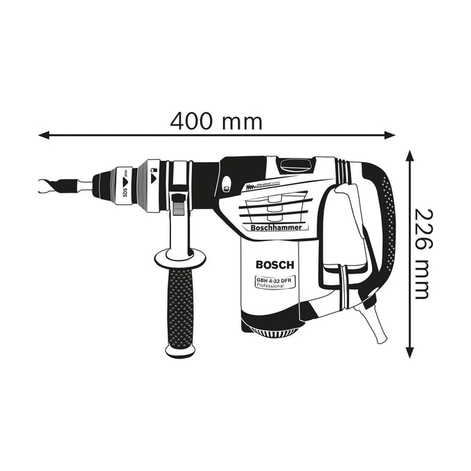 Bosch Rotary Hammers 4KG GBH 4-32 DFR - image 03