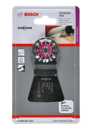 HCS Flexible scraper ATZ 52 SFC, flexible 38 x 52 mm - 0