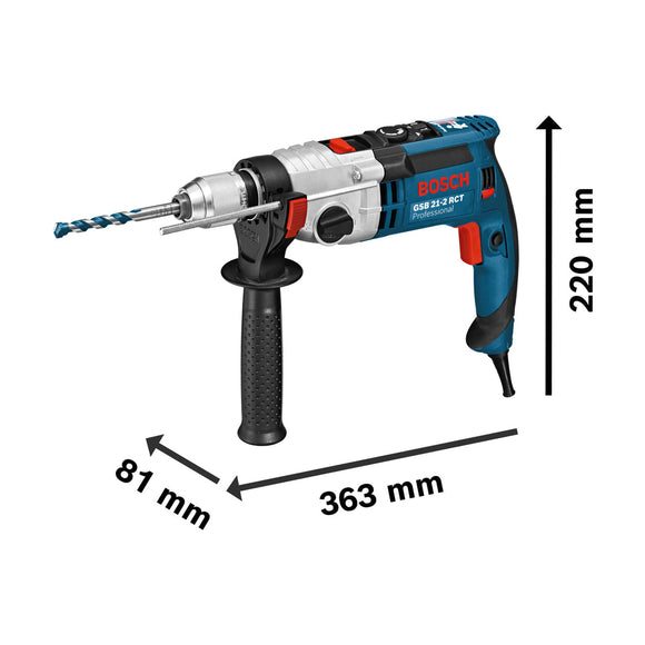 Bosch Impact Drill GSB 21-2 RCT Keyless Chuck - image 03