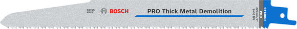 PRO Thick Metal Demolition S1130CF Blade, 1.6 x 22 x 225 mm, 5 pcs