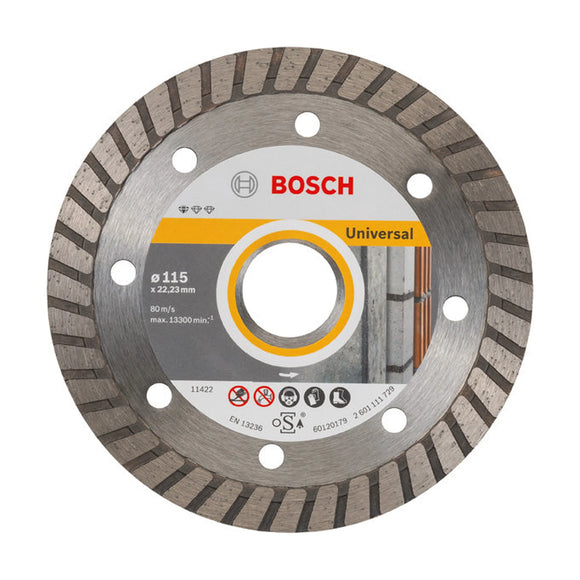 Bosch Standard for Universal Turbo 115 x 22,23 x 2 x 10, continuous rim - image 01