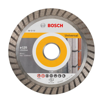 Bosch Standard for Universal Turbo 125 x 22,23 x 2 x 10, continuous rim - image 01
