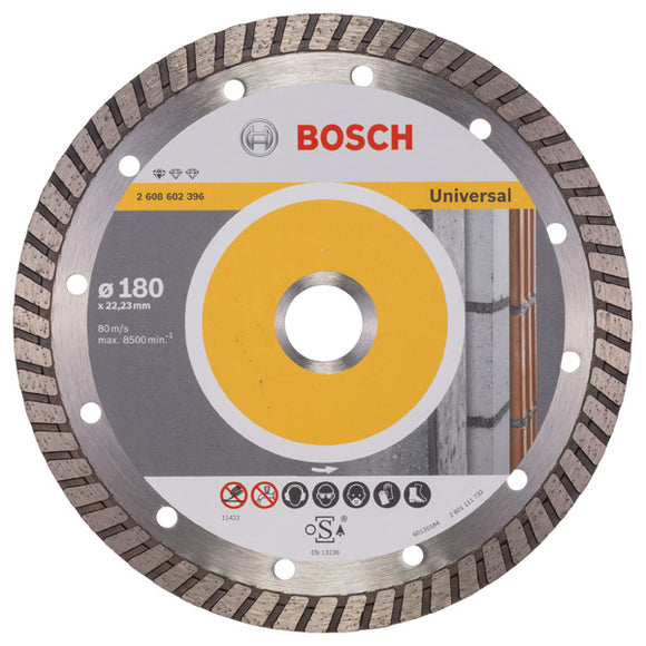Bosch Standard for Universal Turbo 180 x 22,23 x 2,5 x 10, continuous rim