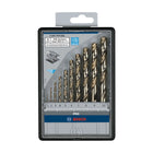 PRO Stainless Steel HSS-Co Twist Drill Bit Set, 10 pcs
, 1-10 mm - image 02