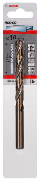 Metal drill bits HSS-Co, DIN 338
 10,0 x 87 x 133 mm-2