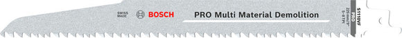 PRO Multi Material Demolition S1110VF Blade, 1.6 x 22 x 225 mm, 5 pcs