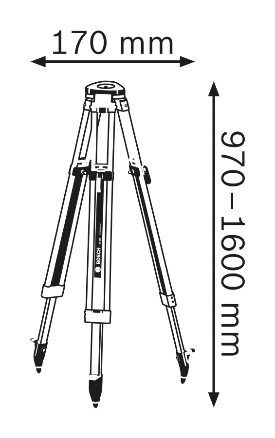 Bosch Building Tripod BT 160