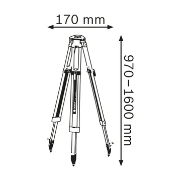 Bosch Building Tripod BT 160 - image 02