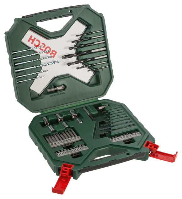 Bosch 60pc X-Line Classic Drill/Driver & Socket Set