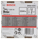 Bosch Nails for GSK64 63G 1,6 mm, 63 mm, galvanised, 2500 pc-2