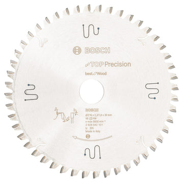 Top Precision Best for Wood circular saw blade
 216 x 30 x 2.3 mm, 48