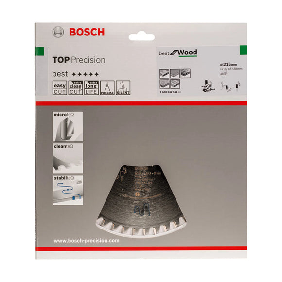 Top Precision Best for Wood circular saw blade
 216 x 30 x 2.3 mm, 48 - image 02