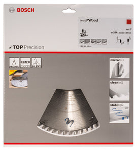 Top Precision Best for Wood circular saw blade
 254 x 30 x 2.3 mm, 60 - 0