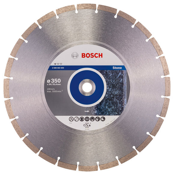 Bosch Standard for Stone 350 x 20,00+25,40 x 3,1 segmented