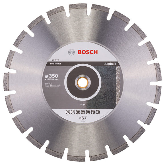 Bosch Standard for Asphalt 350 x 20,00+25,40 x 3,2 segmented