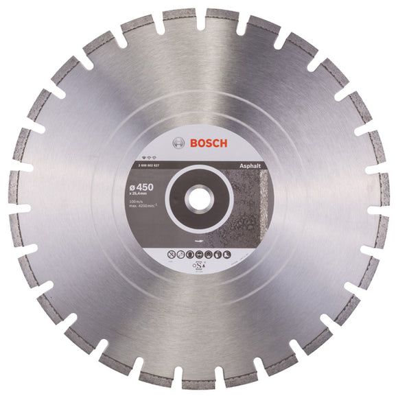 Bosch Standard for Asphalt 450 x 25,40 x 3,2 x 10 segmented