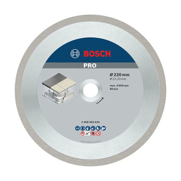 Bosch Best for Ceramic 230 x 22,23 x 2,4 x 10 continuous rim - image 01